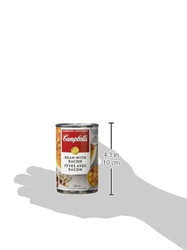 Campbell's Bean and Bacon Soup, 284ml/9.6 oz. Can Size